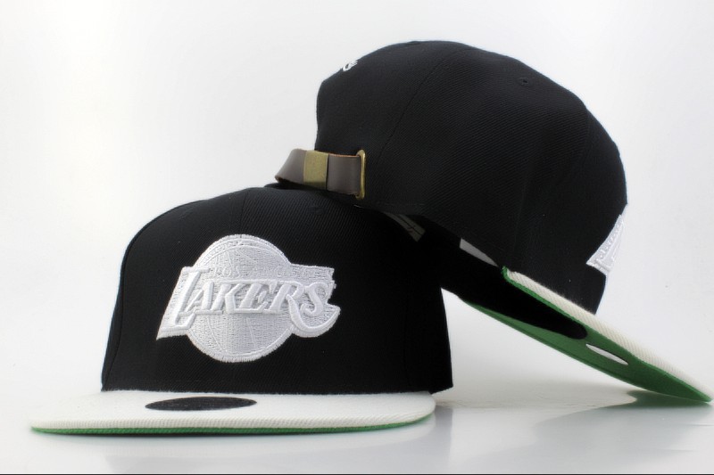 Los Angeles Lakers M&N Snapback Hat QH 0617